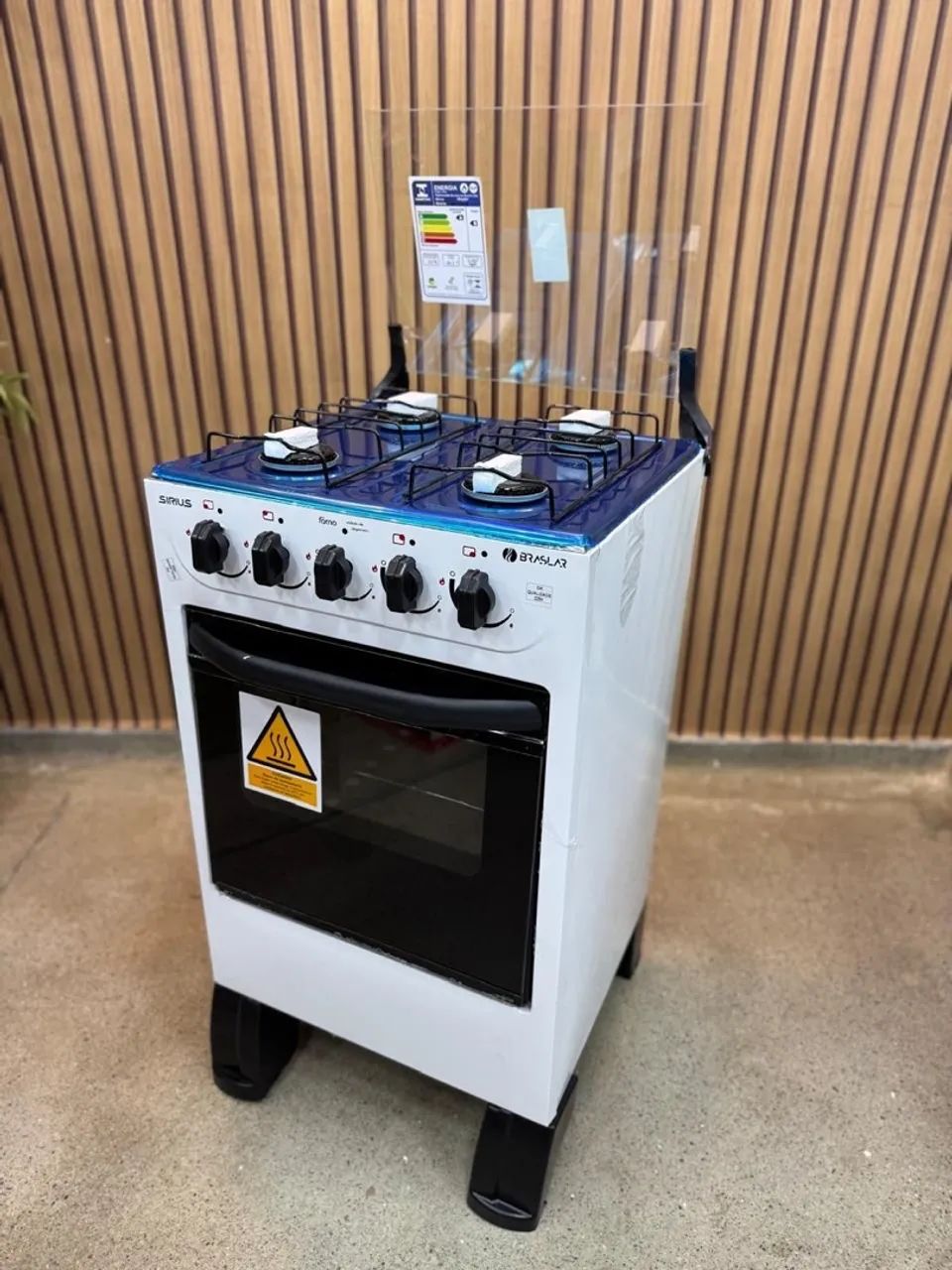 FOGÃO BRASLAR SIRUS NA COR BRANCA ?