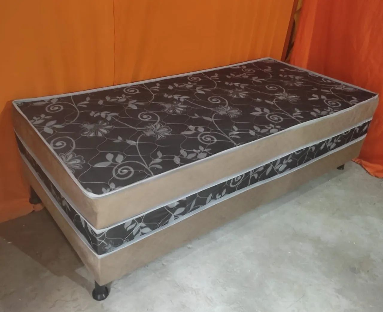 Cama Box Solteiro - Direto da Fábrica - Foto 2