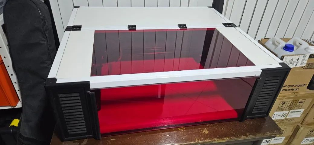 Neje 3 Plus praticamente nova, com upgrades originais Neje e caixa própria para gravação