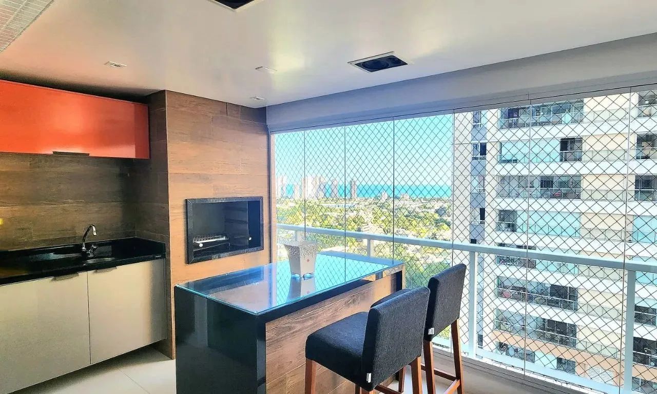Apartamento a venda no platno greenville com2 quartos varanda gourmet e gabinete em patama