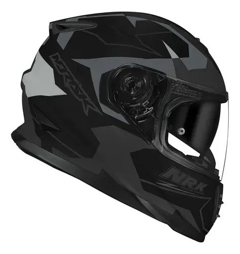 Capacete Norisk Ff302 Soul District Preto Cinza Fosco - Peças para
