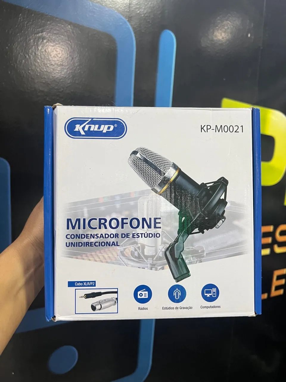Microfone Condensador de Estúdio KNUUP - Foto 3