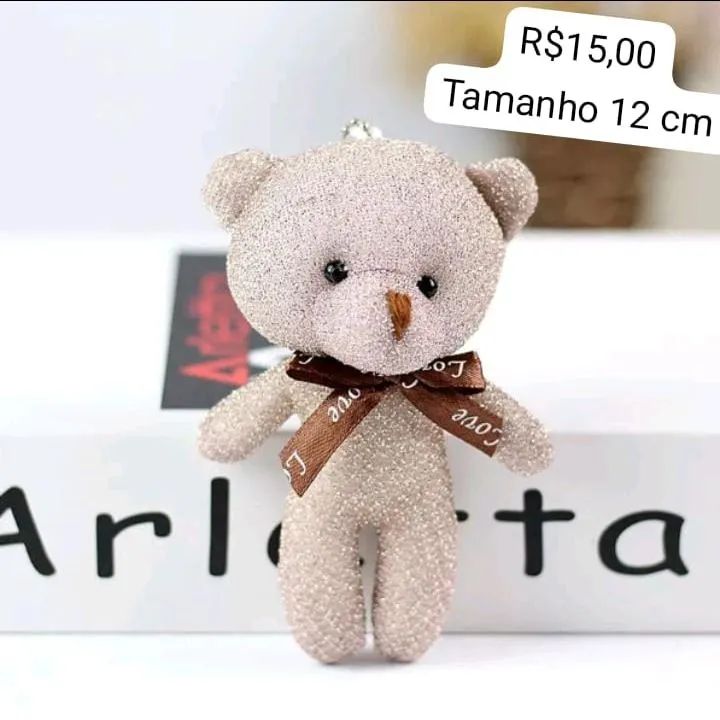 Lindos e maravilhosos chaveiro urso
