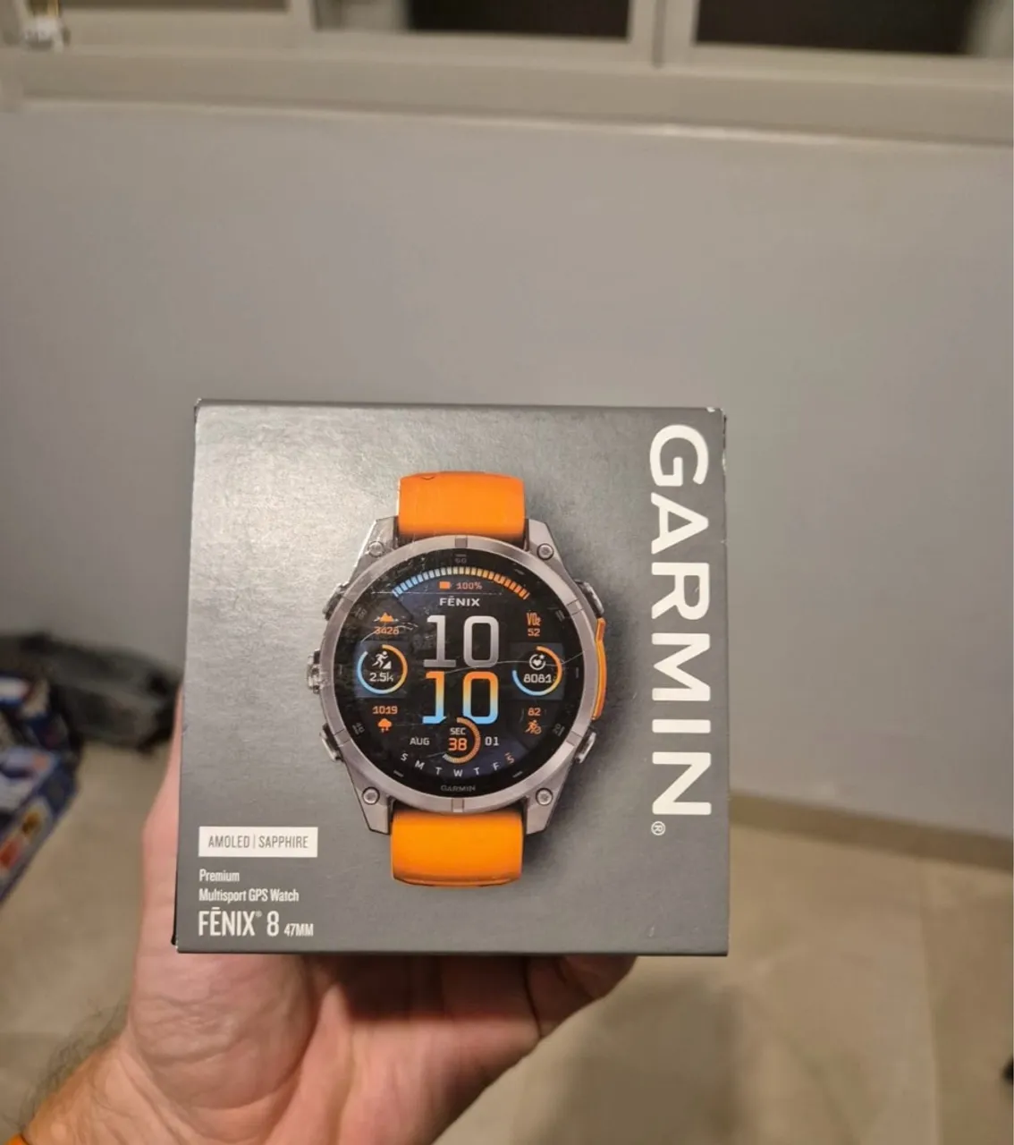 Garmin Fenix 8 Saphira Amoled 47mm