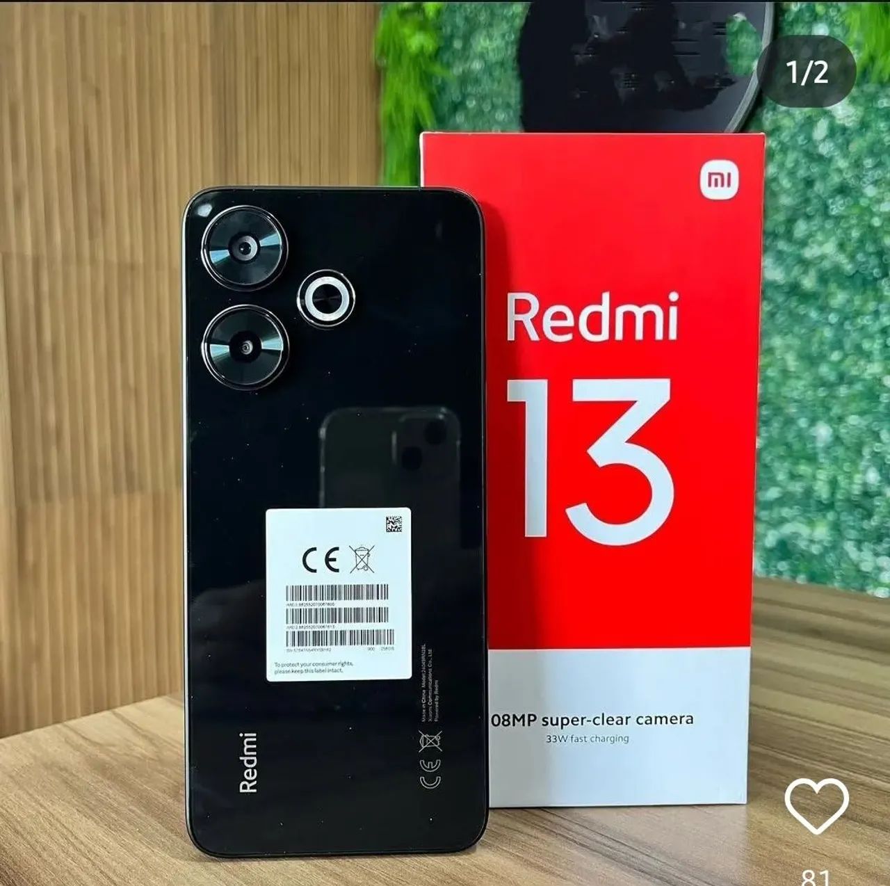 Redmi 13 - Várias Cores - Novo e Lacrado 256gb/8RAM apenas: 999$ - Foto 4