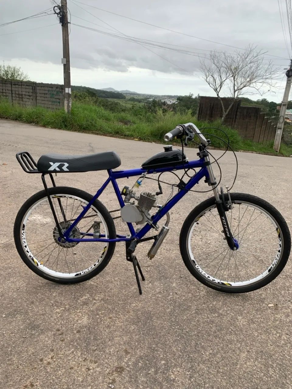 Bike Motorizada 80cc nova com nota fiscal do motor e quadro - Foto 3