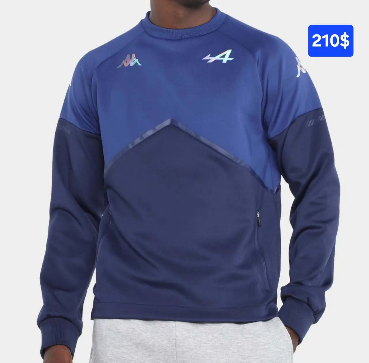 Blusão da Kappa equipe da F1 BWT Alpine GG original