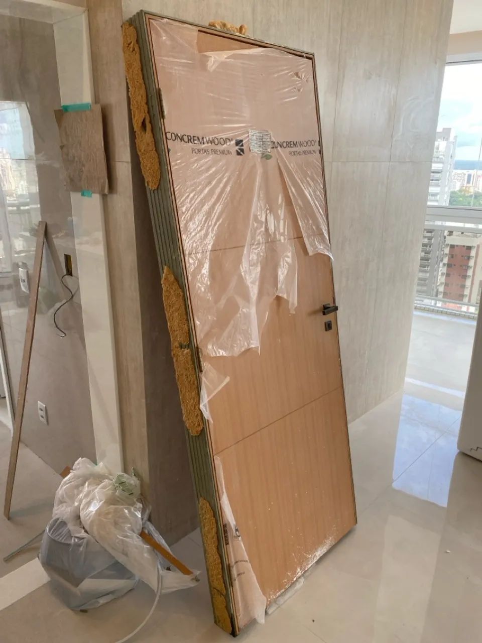 Porta de mdf + Castilho + alisar  completa  - Foto 2