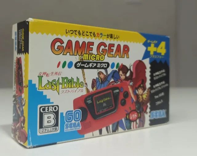 Game gear Micro Vermelho original com 4 jogos na memória, aceito cartão. - Foto 4