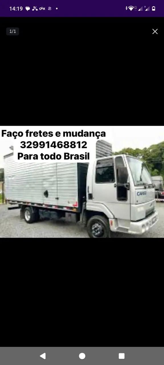 Frete e Mudança para todo o Brasil