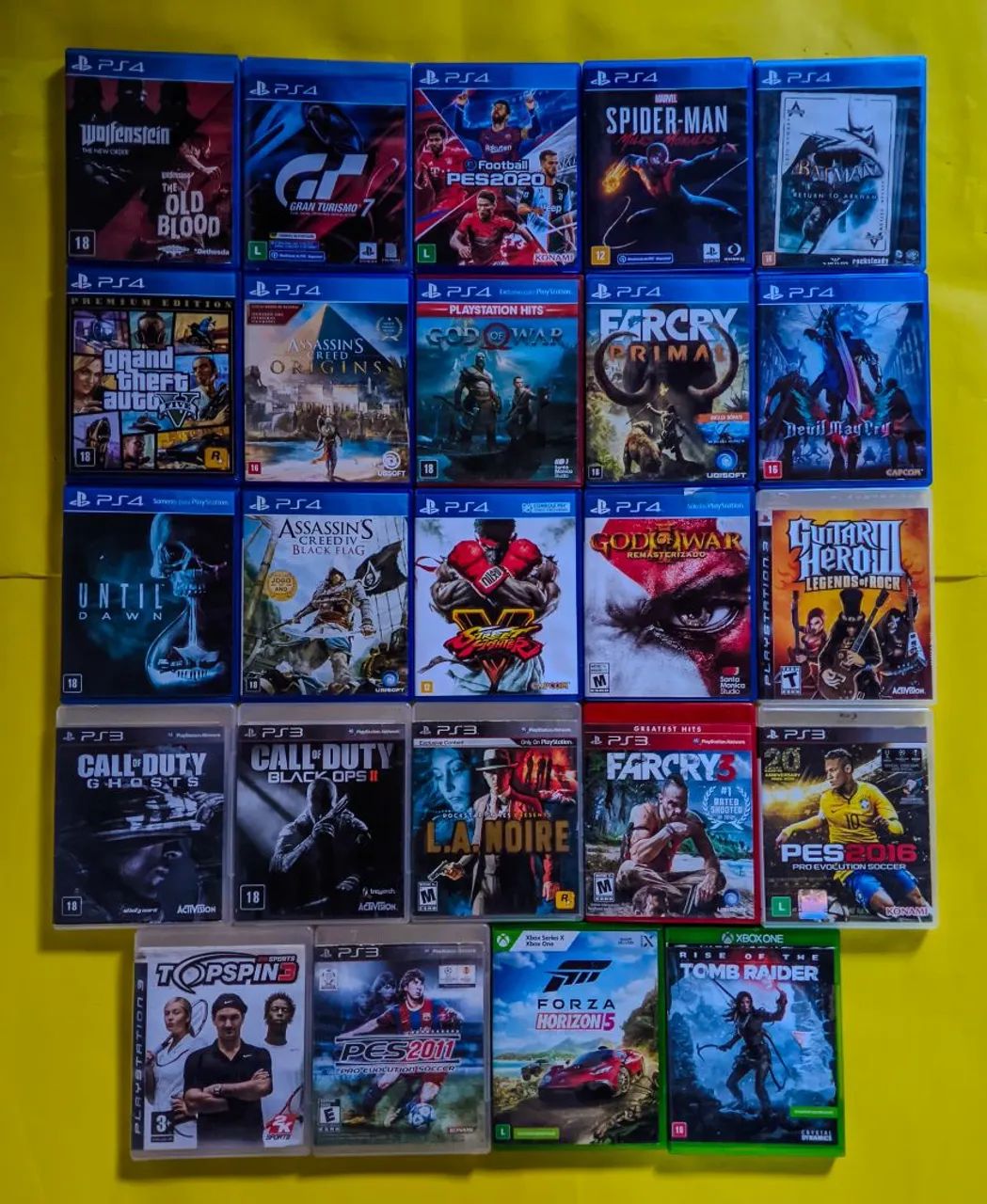JOGOS DE PS4 PS3 E XBOX