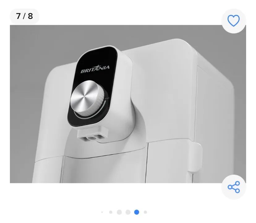 Bebedouro Purificador de Água Britânia! Novo (NÃO GELA!) apenas purifica - Foto 5