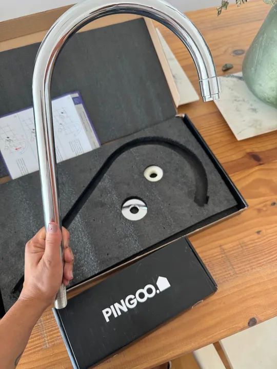 Torneira de Cozinha Pingoô - Cromada - Foto 2