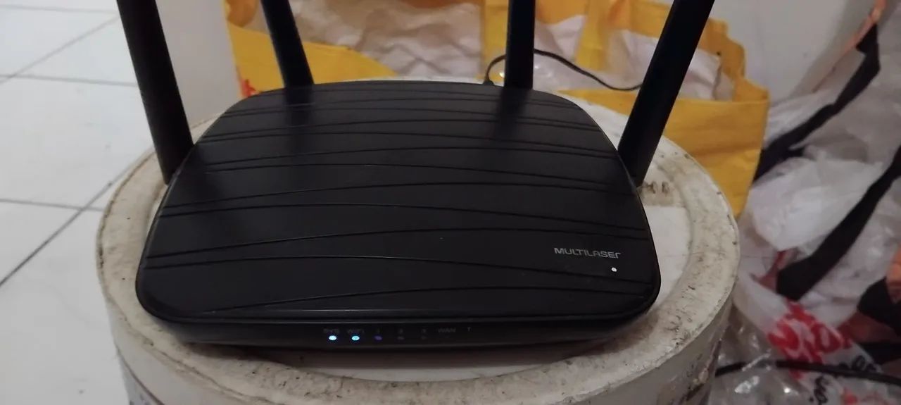 Roteador Wireless 4 antenas multilaser