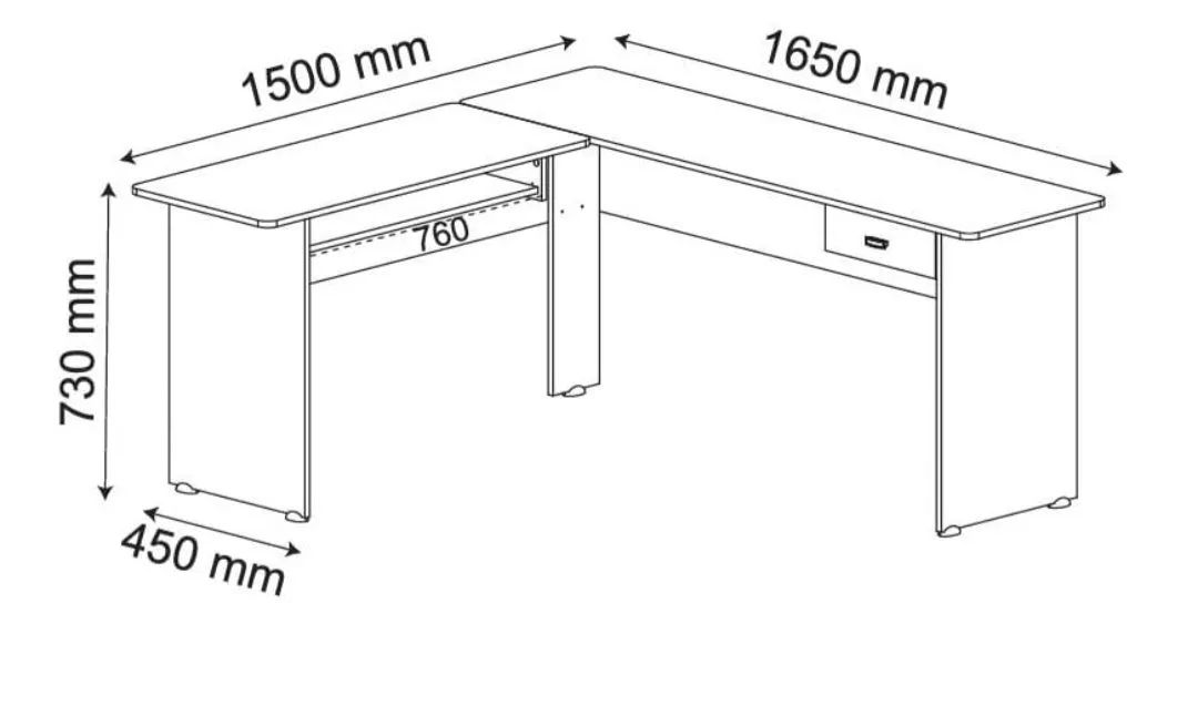 Promoção Mesa em L Marrom - 23/07 - Foto 3
