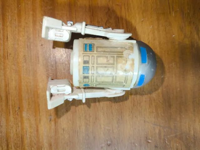 Boneco R2D2 Glasslite anos 80 - Foto 2