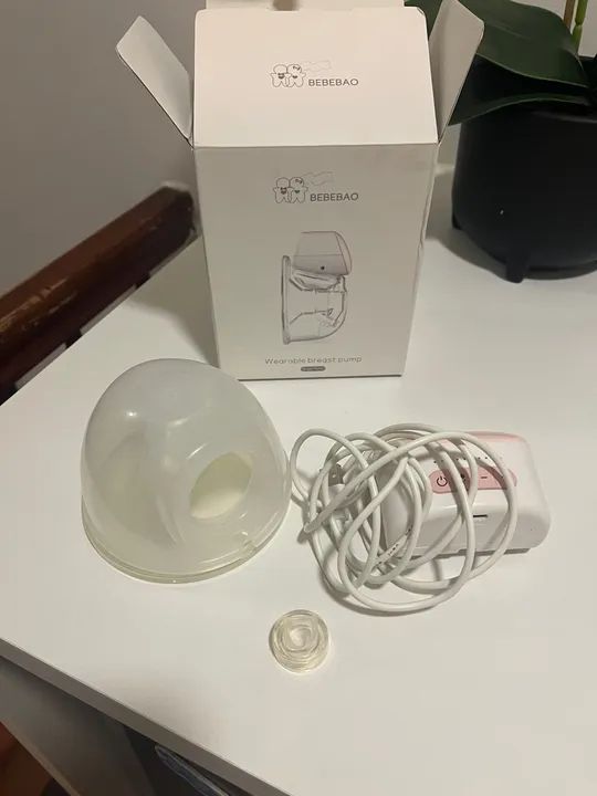 Bomba de Leite Portátil mãos livre Bebebao - Foto 2