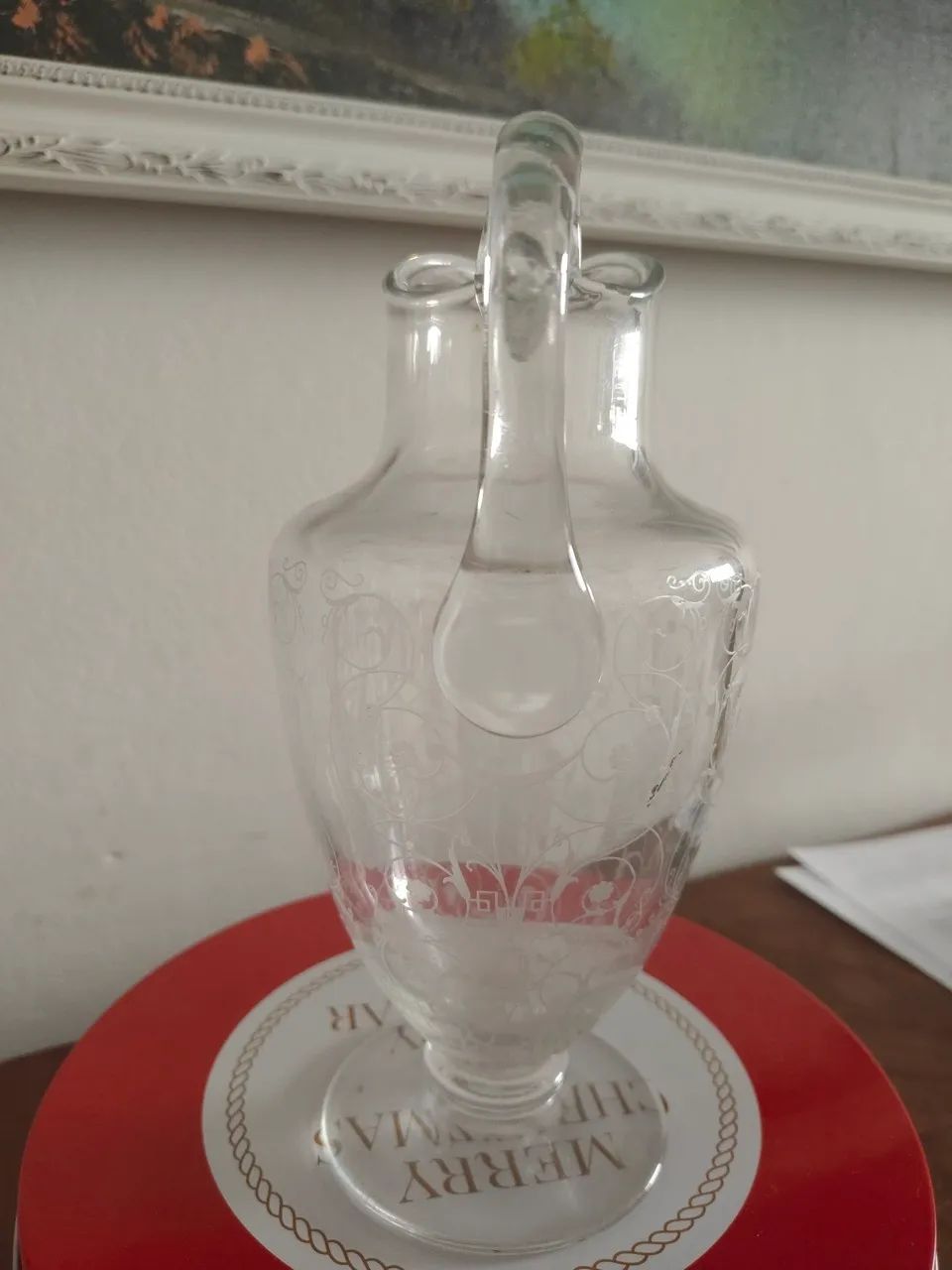 Jarro Michel Ange en cristal de baccarat antigo e raro. modelo 1  - Foto 2