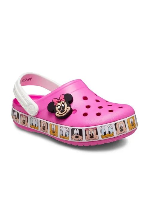 Sandália Crocs Minnie Mouse Infantil Rosa