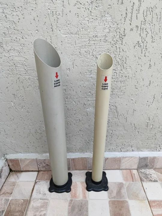 Lixo / Porta Copo de Agua e Cafe em PVC