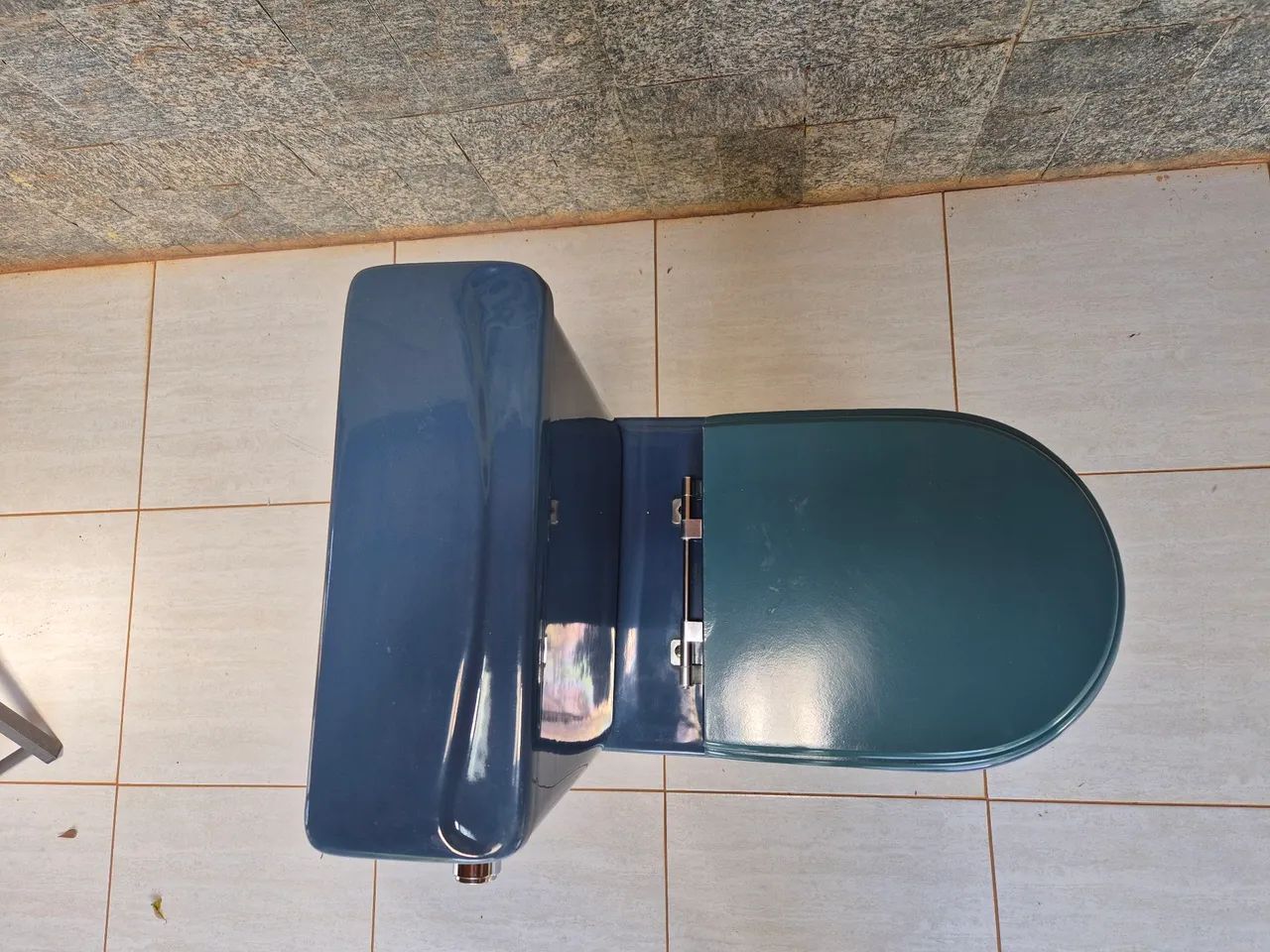 Vaso Sanitário Azul 