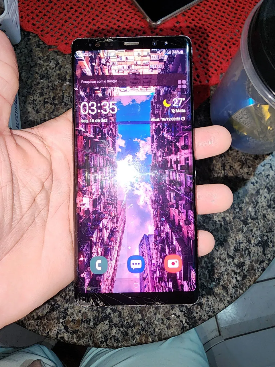 Samsung Galaxy Note 8 - Tela com detalhes 64gb vai com a caneta.