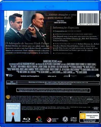 Blu-ray O Juiz (lacrado) - Foto 2