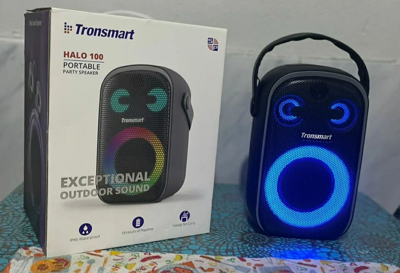 Caixa de Som Bluetooth 18 horas de bateria - Foto 4