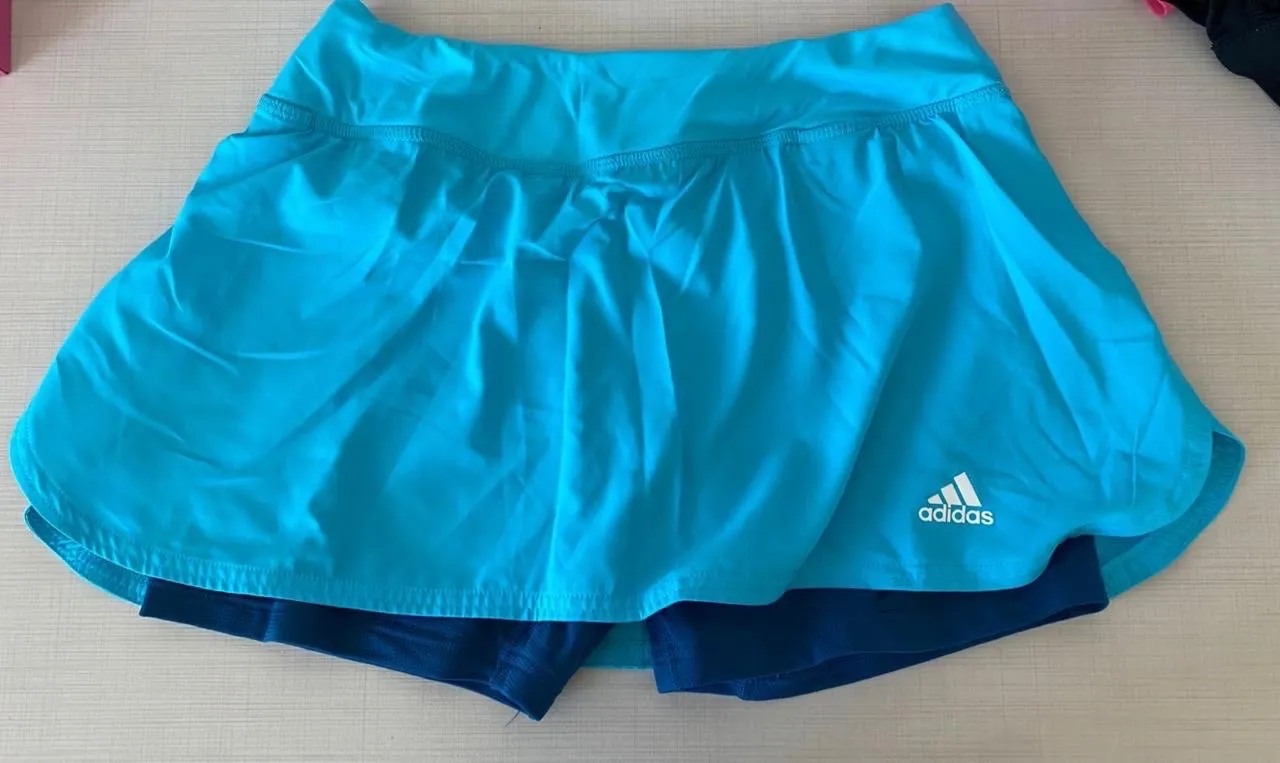 Short Saia Adidas Azul Original