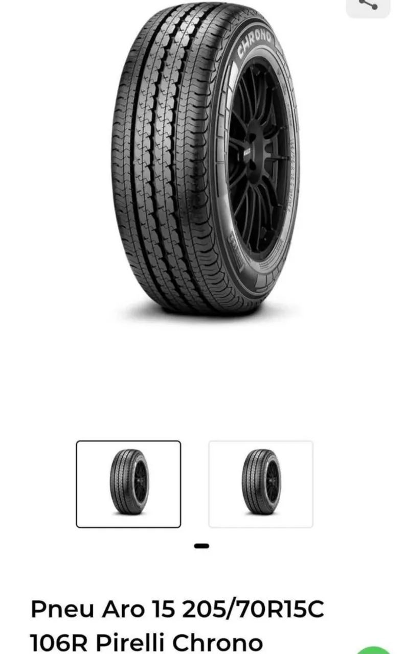 Pneus pirelli chrono novo - Foto 2