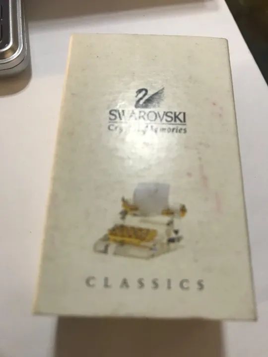 Miniatura de Máquina de Escrever em Cristal - Foto 3