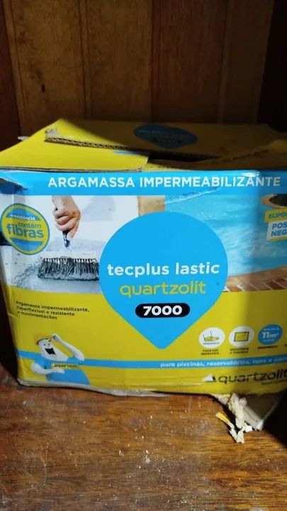 Argamassa Impermeabilizante Tecplus Lastic Quartzolit 7000 - 10kg