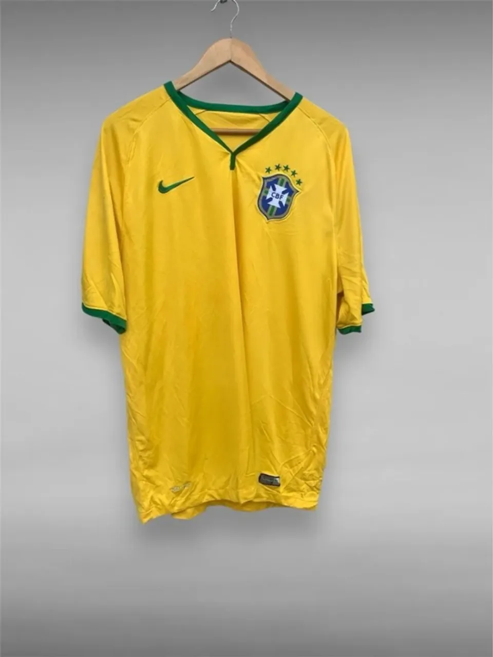 Camisa Seleção Brasileira Nike Copa 2014 Amarela Brasil - Roupas