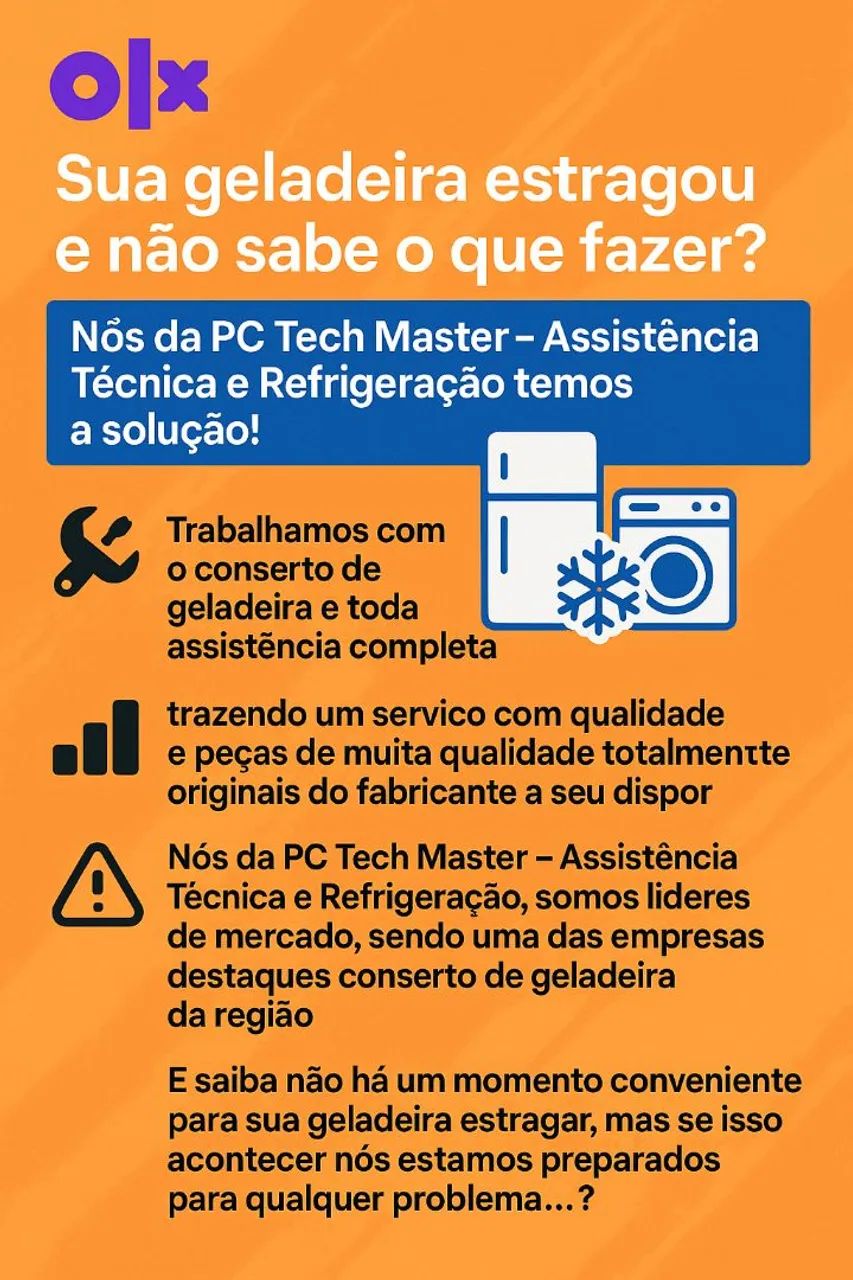 Assistência Técnica e Refrigeração Geladeira / Refrigerador / Freezer / Vendas / Compras - Foto 3