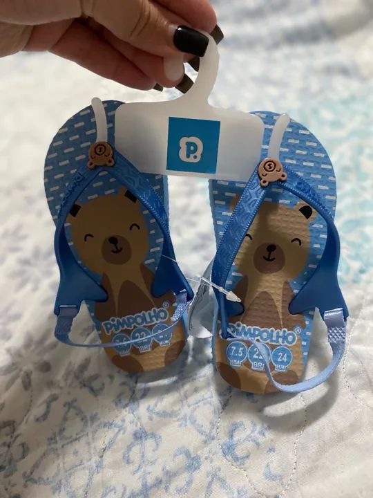 Havaianas novas, nunca usadas. Tamanho 22 - Foto 3