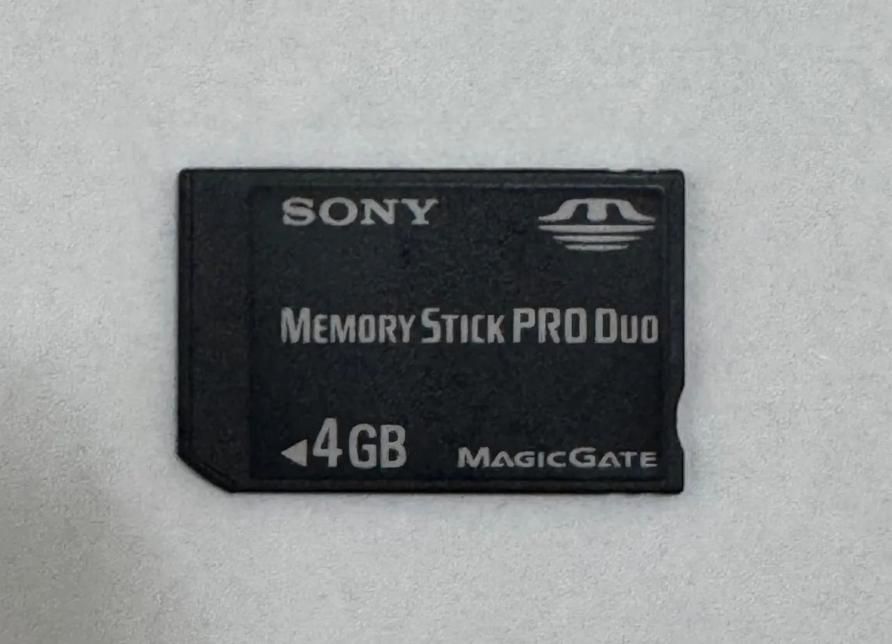 Memory Stick Pro Duo 4GB Sony MagicGate