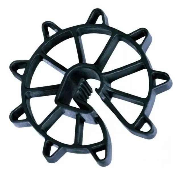 Pacote com 200 espaçadores distanciador circular 2,5cm - Foto 2