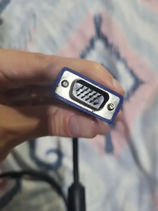 Cabo VGA + adaptador HDMI (novos) - Foto 3
