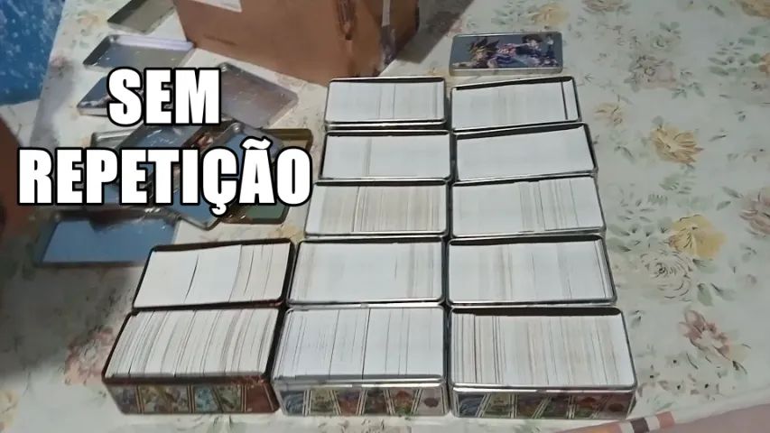 100 cards ORIGINAIS de Yu-Gi-Oh - SEM repetição