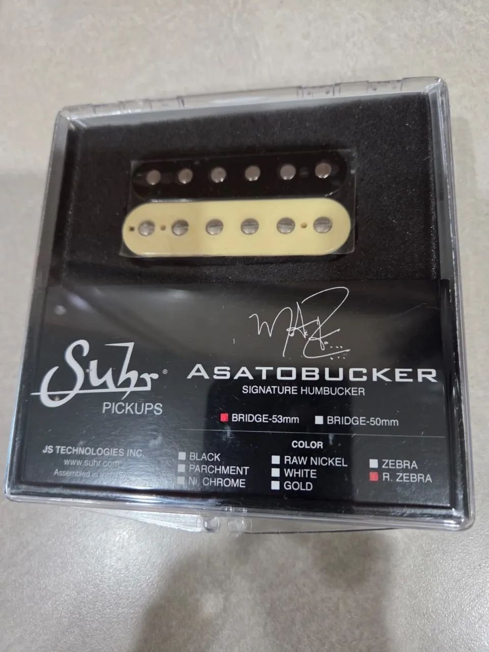 Captador Suhr Asatobucker