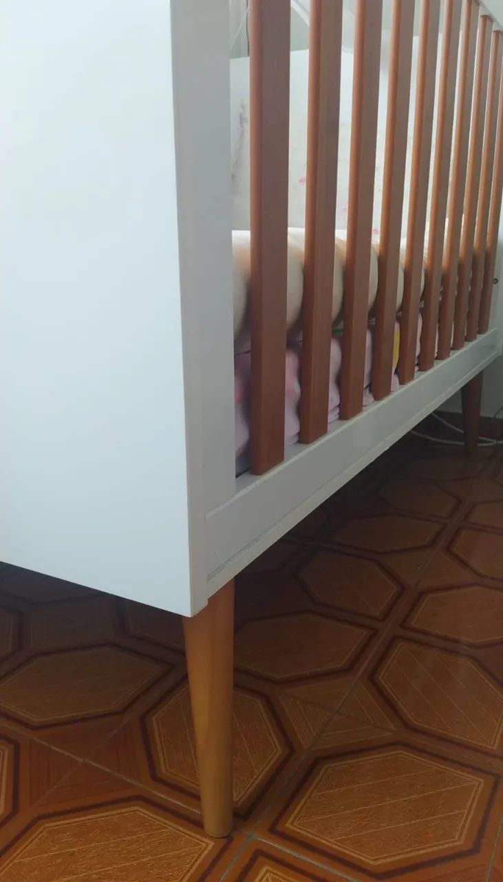 Berço Matic vira mini cama  - Foto 4