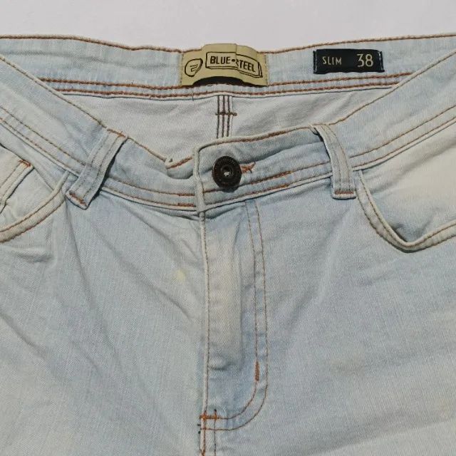 Bermuda Jeans Blue Steel - Foto 2