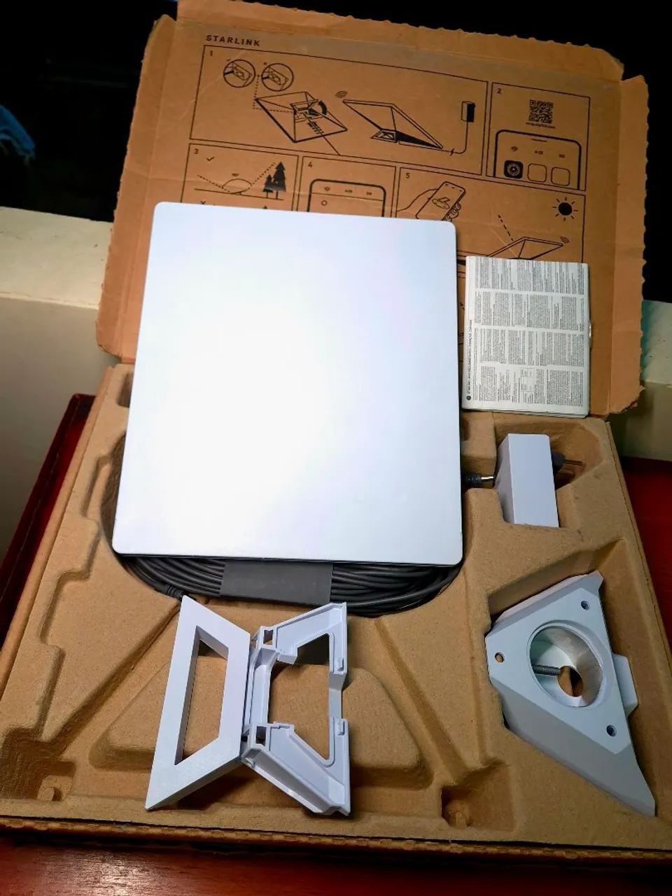 Kit Starlink Mini + Cabos
