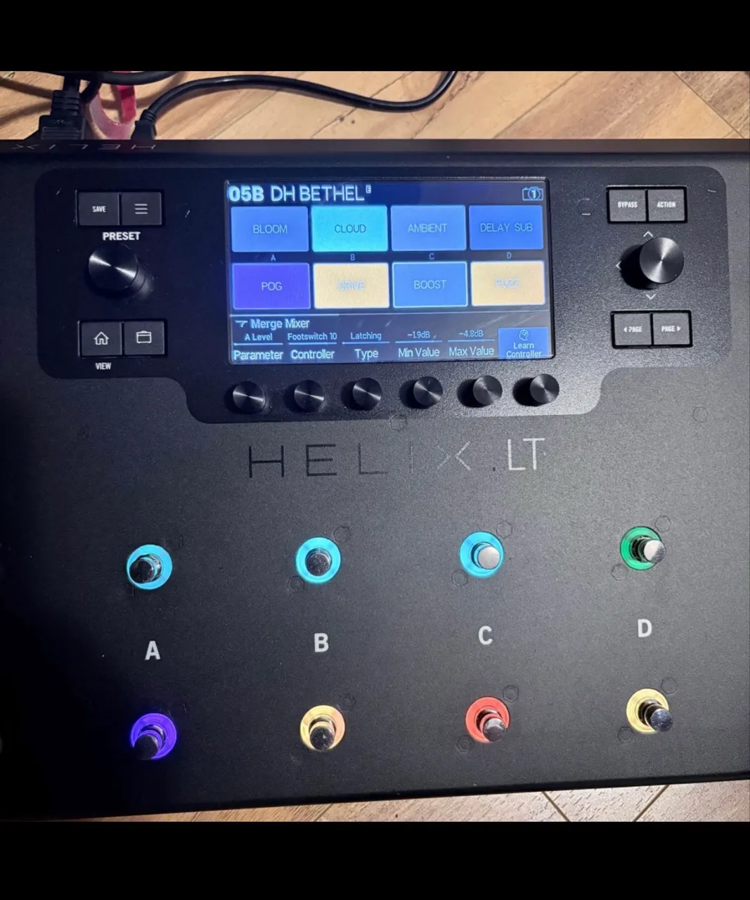 line 6 helix