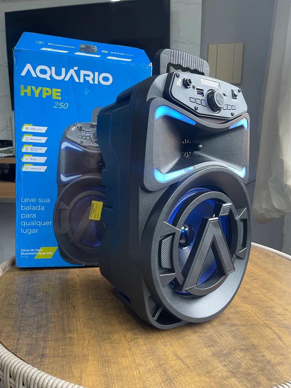 Caixa de Som Bluetooth Hype 250w - Foto 2