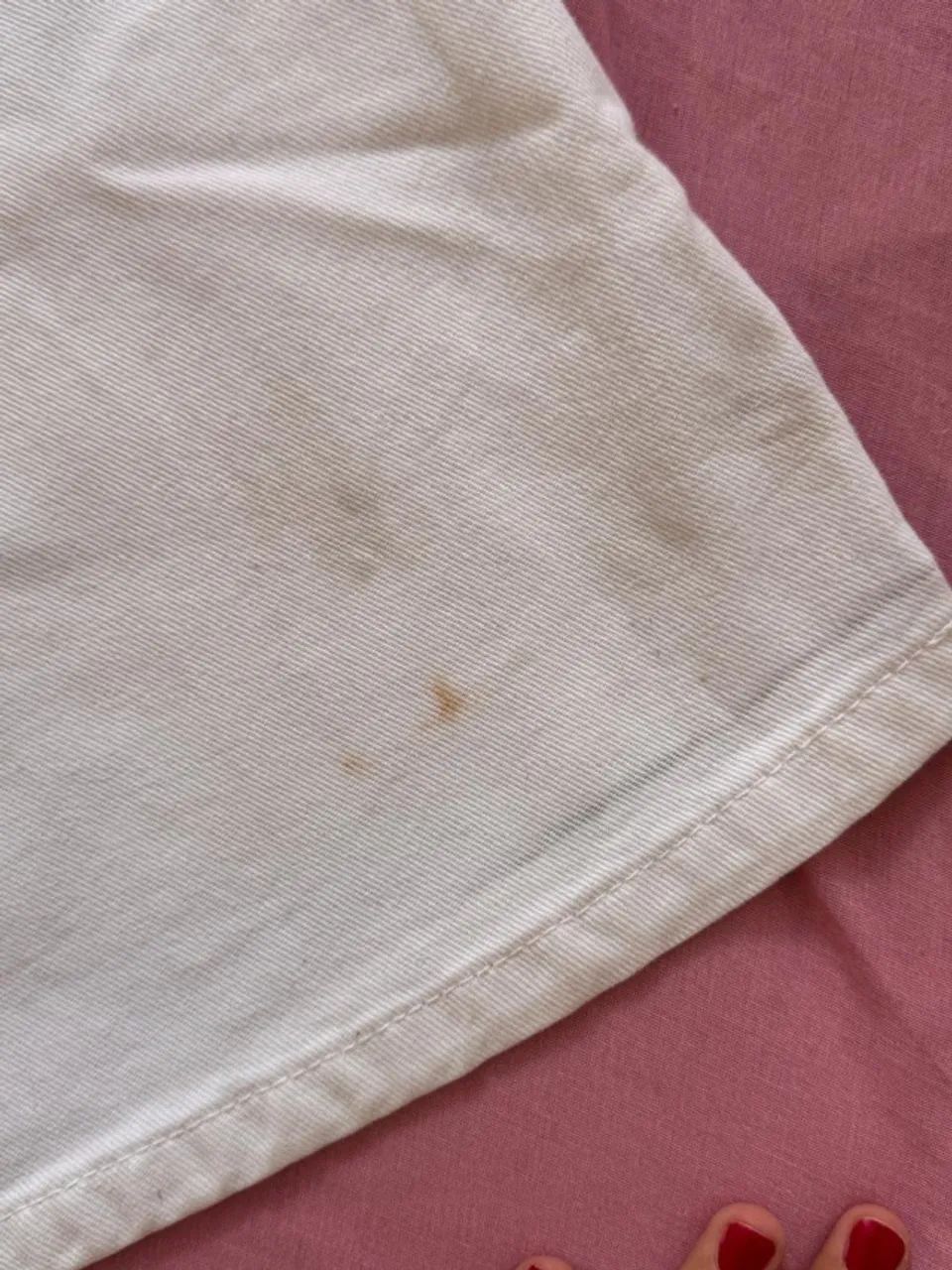 Calça cargo branca off white feminina - Foto 2