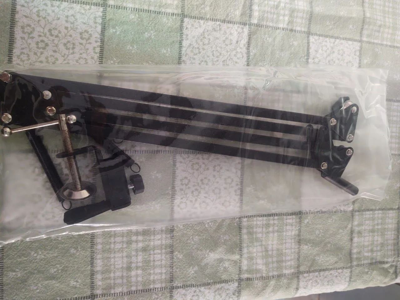 Microfone condensador completo estado de novo  - Foto 3