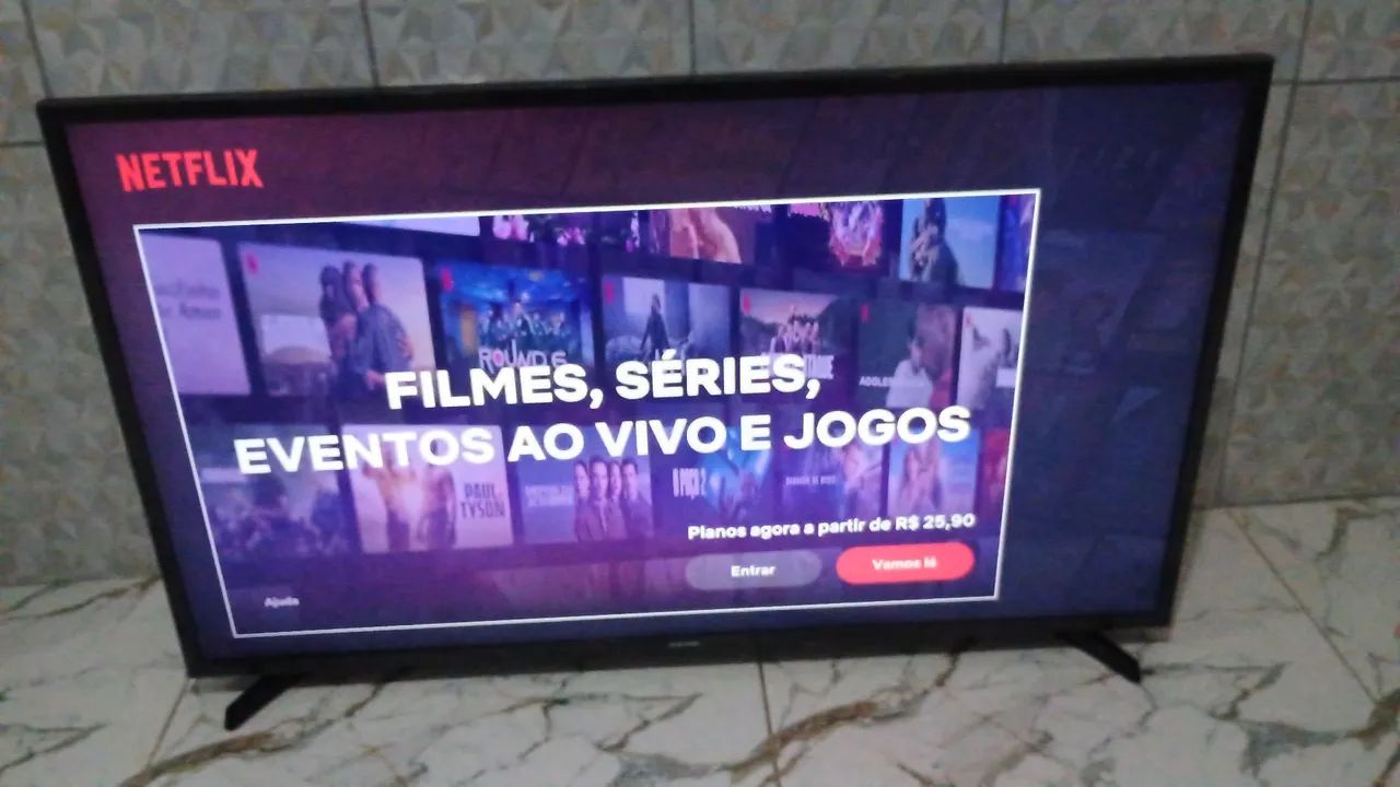 Tv Samsung 43 polegadas smart 4k completa bluetooth  - Foto 4