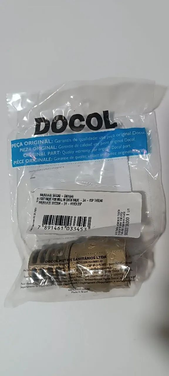 Válvula de sucção 65193083206403120