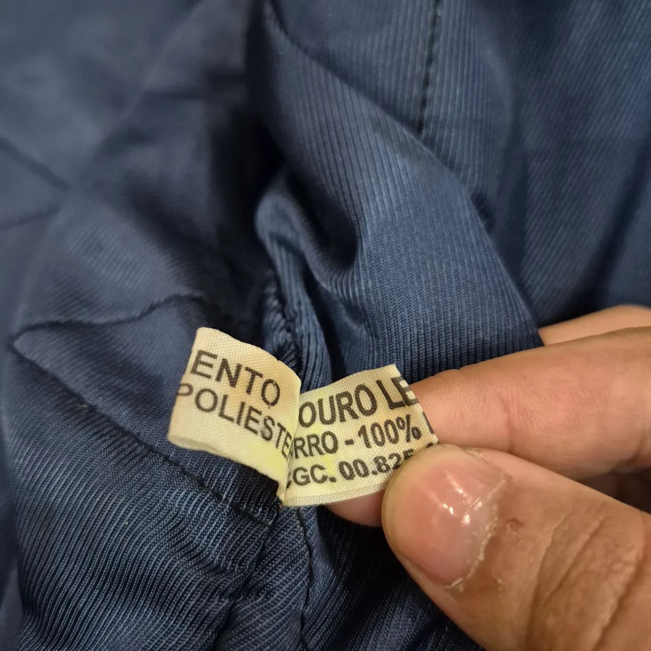 Jaqueta Bomber de Couro Yatchsman  - Foto 5